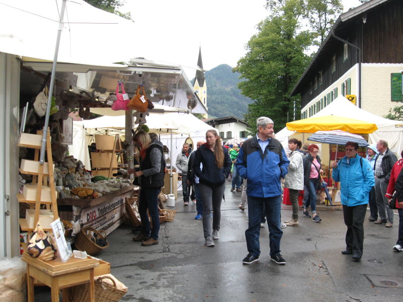 Bild vom Trachten- und Handwerkermarkt in Schliersee